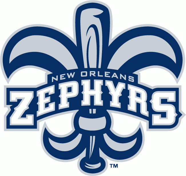 New Orleans Zephyrs 2010-pres priamry logo iron on transfers for T-shirts